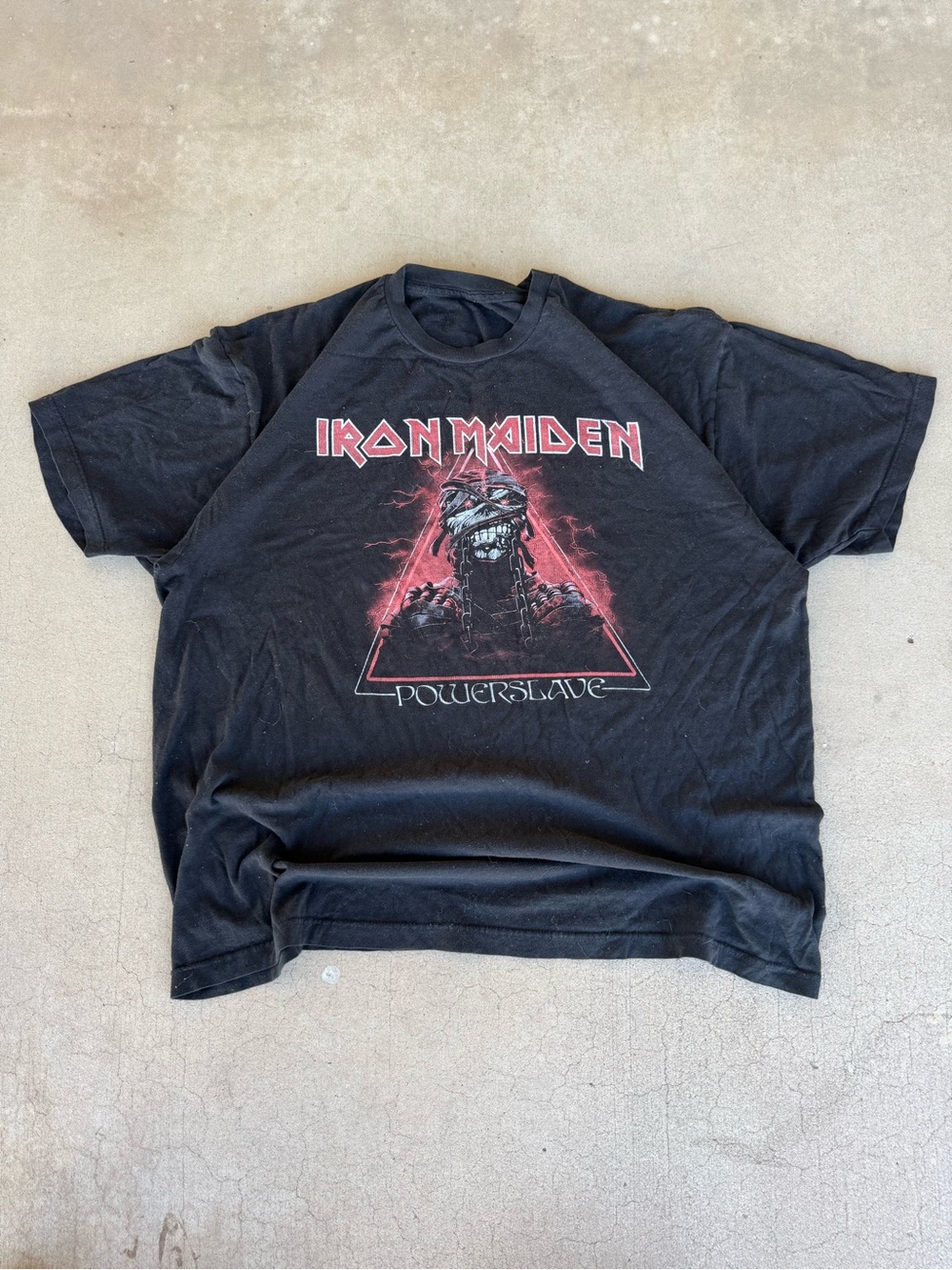 Vintage Iron Maiden Powerslave Eddie Graphic T-Shirt – Size XL